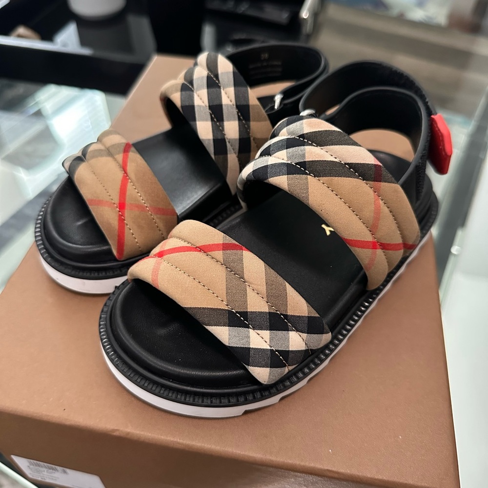 Burberry Kids Sandals, size 28